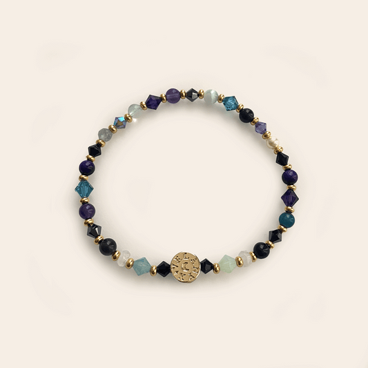 Spectral Grace Gemstone Bracelet