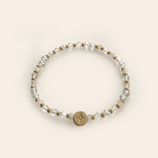 Celestial Radiance Gemstone Bracelet