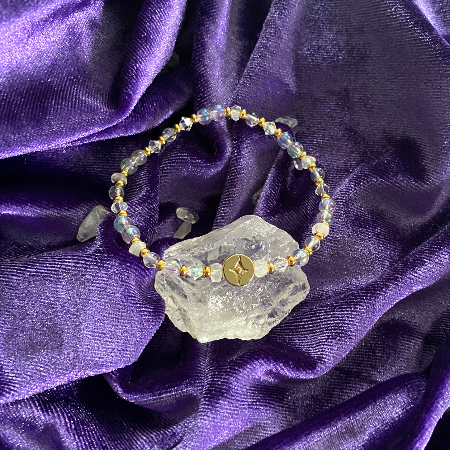 Celestial Radiance Gemstone Bracelet