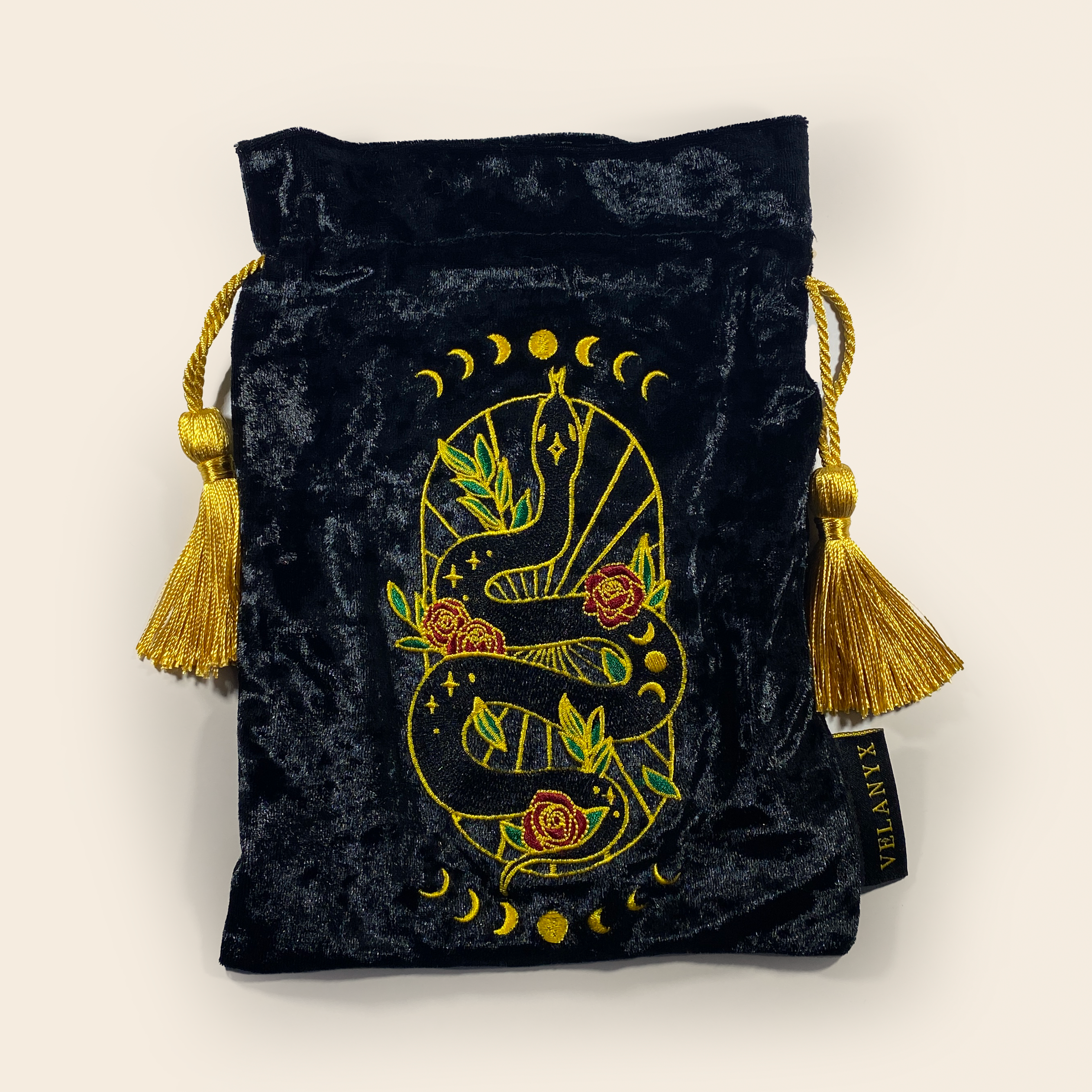 Serpent’s Reverie Velvet Pouch