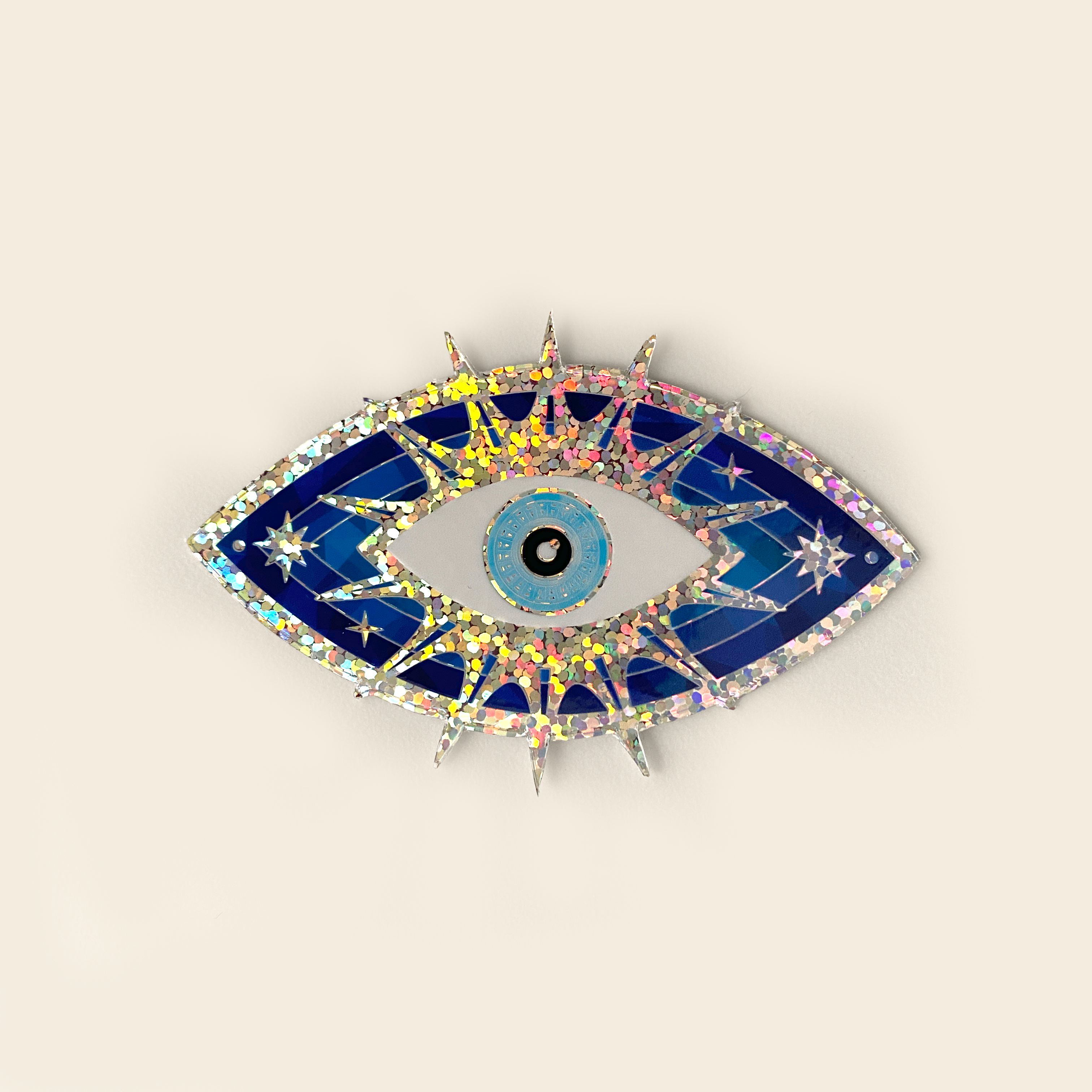 Evil Eye Holographic Sticker Velanyx