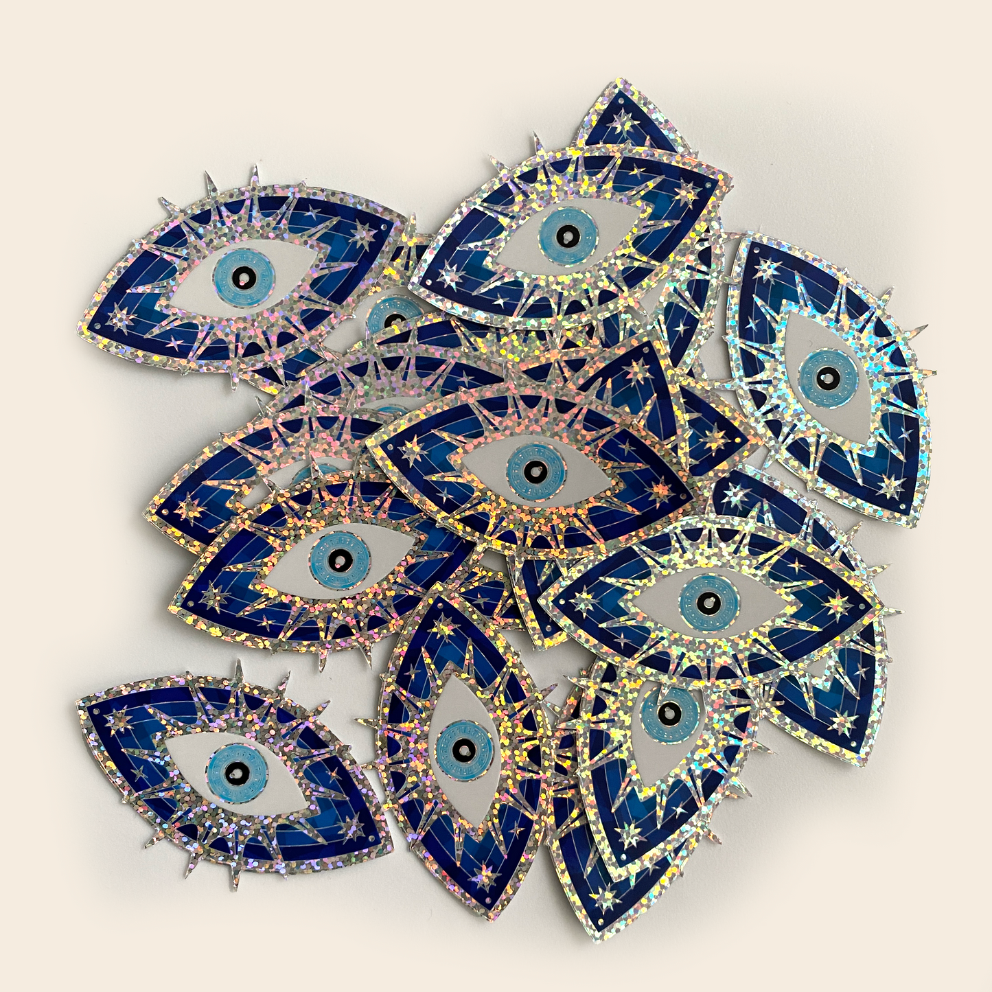 Evil Eye Holographic Sticker