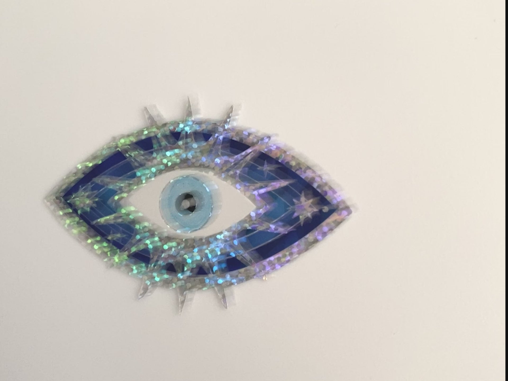 Evil Eye Holographic Sticker